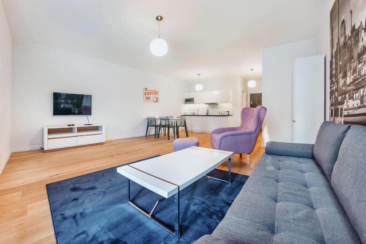 Viu Apartament Z Tarasem W Sercu Gdanska Eksteriør bilde